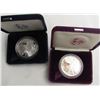 Image 1 : 1989 & 2002 PROOF AMERICAN SILVER EAGLE