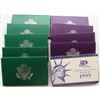 Image 1 : 1990-1999 U.S PROOF SETS IN ORG PACKAGE