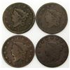 Image 1 : 1816, 1828, 1831, 1835 Large Cents CIRC's
