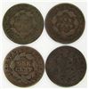 Image 2 : 1816, 1828, 1831, 1835 Large Cents CIRC's