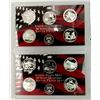 Image 1 : 2-U.S. SIVER PROOF QTR SETS