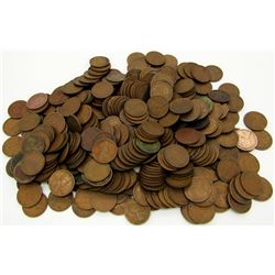 LOT OF 350 WHEAT PENNIES 1920-1929 P/D/S MINT