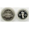 Image 2 : 1993 BILL of RIGHTS SILVER PRF 50c & UNC $