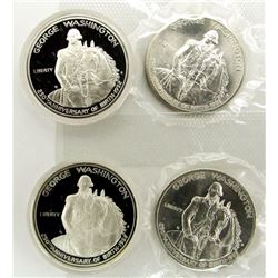 4-1982 WASHINGTON COMMEM HALF DOLLARS