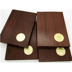 1971, 1972, 1973, 1974 SILVER PRF IKE DOLLARS