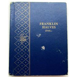 FRANKLIN HALF DOLLAR SET 1948 thru 1963