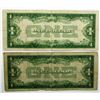 Image 2 : 2 - "FUNNY BACK" SILVER CERTIFICATES