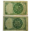 Image 2 : 2-1874 25c FRACTIONAL CURRENCY NOTES