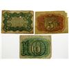 Image 2 : 3-1863 FRACTIONAL CURRENCY NOTES