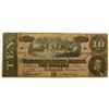 Image 1 : 1864 $10 CONFEDERATE STATE of AM.