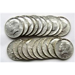 20-BU KENNEDY HALVES