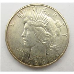 1926 S PEACE DOLLAR AU