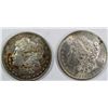 Image 1 : 1896 & 1886 MORGAN DOLLARS
