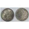 Image 1 : 1879-O AU & 1889-O VF MORGAN DOLLARS