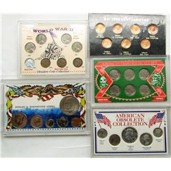 1982 BU CENT 7 COIN SET; AMERICAN