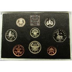 1986 UNITED KINGDOM PROOF SET