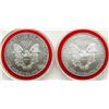 Image 2 : 2009 & 2010 AMERICAN SILVER EAGLE