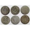 Image 2 : 6-SEATED DIMES; 1883, 1876, 1871, 1853 ARROWS,