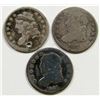 Image 1 : 3-CAPPED  HALF DIMES: