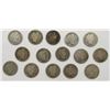 Image 1 : BARBER DIME LOT of 15 COINS
