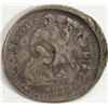 Image 1 : 1877 Seated Dime w/ 1875 Sheild Nickel OverStamp