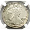 Image 2 : 1916 WALKING LIBERTY 50c NGC AU 55