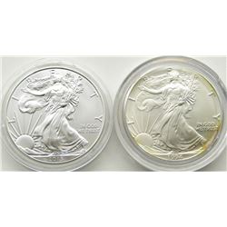 1994 & 2015 AMERICAN SILVER EAGLES