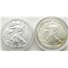 Image 1 : 1994 & 2015 AMERICAN SILVER EAGLES