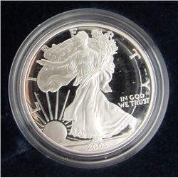 1988 & 2003 PROOF AMERICAN SILVER EAGLE
