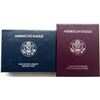 Image 4 : 1991 & 2008 PROOF AMERICAN SILVER EAGLES
