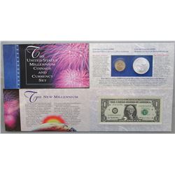 THE UNITED STATES MILLENNIUM COIN & CURRENCY SET