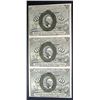 Image 1 : 3-1863 TEN CENT FRACTIONAL NOTES UNCUT SHEET