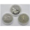 Image 2 : 3-SILVER COMMEM DOLLARS; 1990