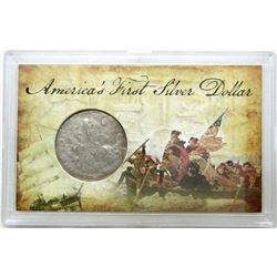 AMERICA'S FIRST SILVER DOLLAR 1783.