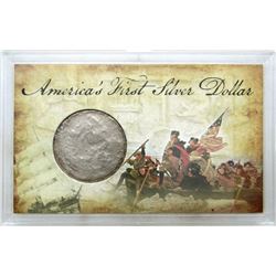 AMERICA'S FIRST SILVER DOLLAR 1783.