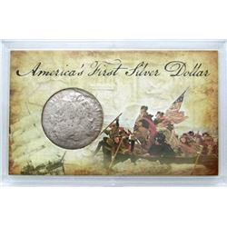 AMERICA'S FIRST SILVER DOLLAR 1783.