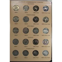 WASHINGTON QUARTER SET 1999 thru 2003