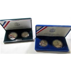 1986 STATUE OF  LIBERTY 2 COIN PROOF SET