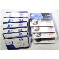 10 - U.S. Proof Quarter Sets