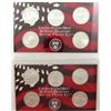 Image 1 : 2-U.S. SIVER PROOF QTR SETS
