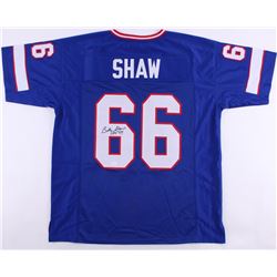 Billy Shaw Signed Bills Jersey Inscribed "HOF '99" (JSA COA)