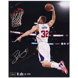 Blake Griffin Signed Clippers "Authority" 16x20 Photo (Panini COA)