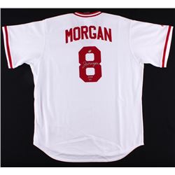 Joe Morgan Signed Reds Jersey Inscribed "HOF '90" (Radtke COA)