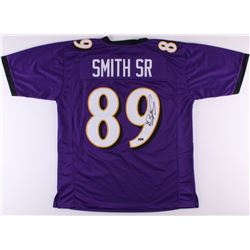 Steve Smith Sr. Signed Ravens Jersey (Smith Hologram  COA)