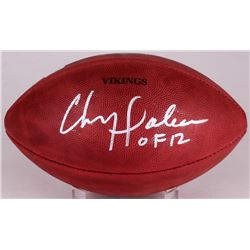 Chris Doleman Signed "The Duke" Official NFL Game Ball Inscribed "HOF 12" (Radtke COA)