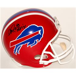 Andre Reed Signed Bills Full-Size Helmet Inscribed "HOF '14" (Radtke COA)