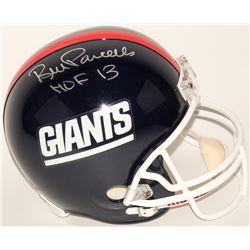 Bill Parcells Signed Giants Full-Size Throwback Helmet Inscribed "HOF 13" (Radtke COA)