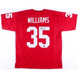 Aeneas Williams Signed Cardinals Jersey Inscribed "HOF 14" (Radtke COA  JSA COA)