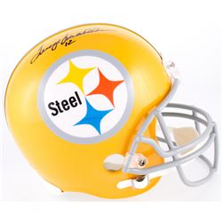 Terry Bradshaw Signed Steelers Throwback Full-Size Helmet (Bradshaw Hologram)