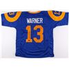 Image 1 : Kurt Warner Signed Rams Jersey (Radtke COA)